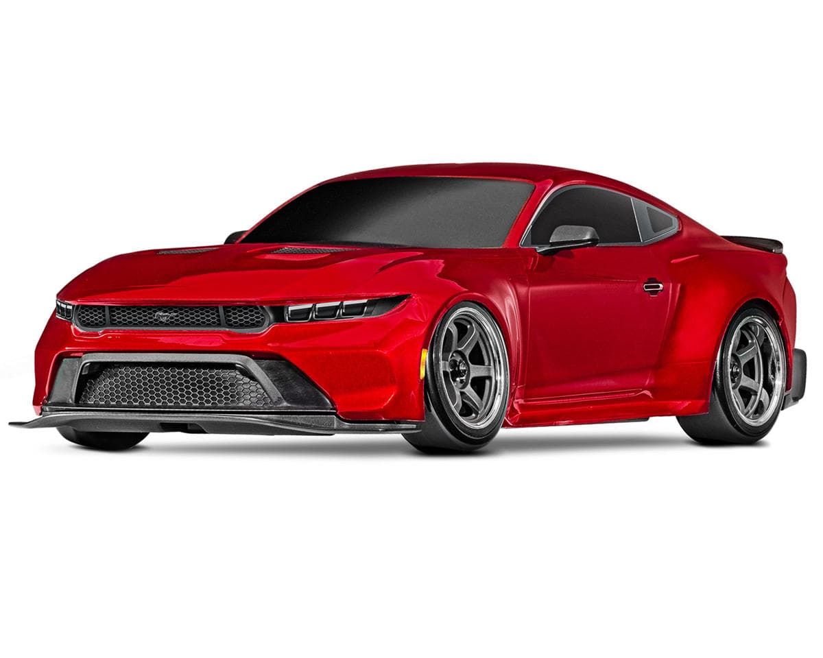 Traxxas 4-Tec® Ford® Mustang 1/10 RTR Electric RWD Drift Car (Red) w/XL-5™ ESC, TQi™ 2.4GHz Radio & TSM®