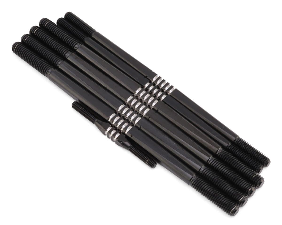 JConcepts Tekno NT48 2.0 Fin Titanium Turnbuckle Set (Black) (7)