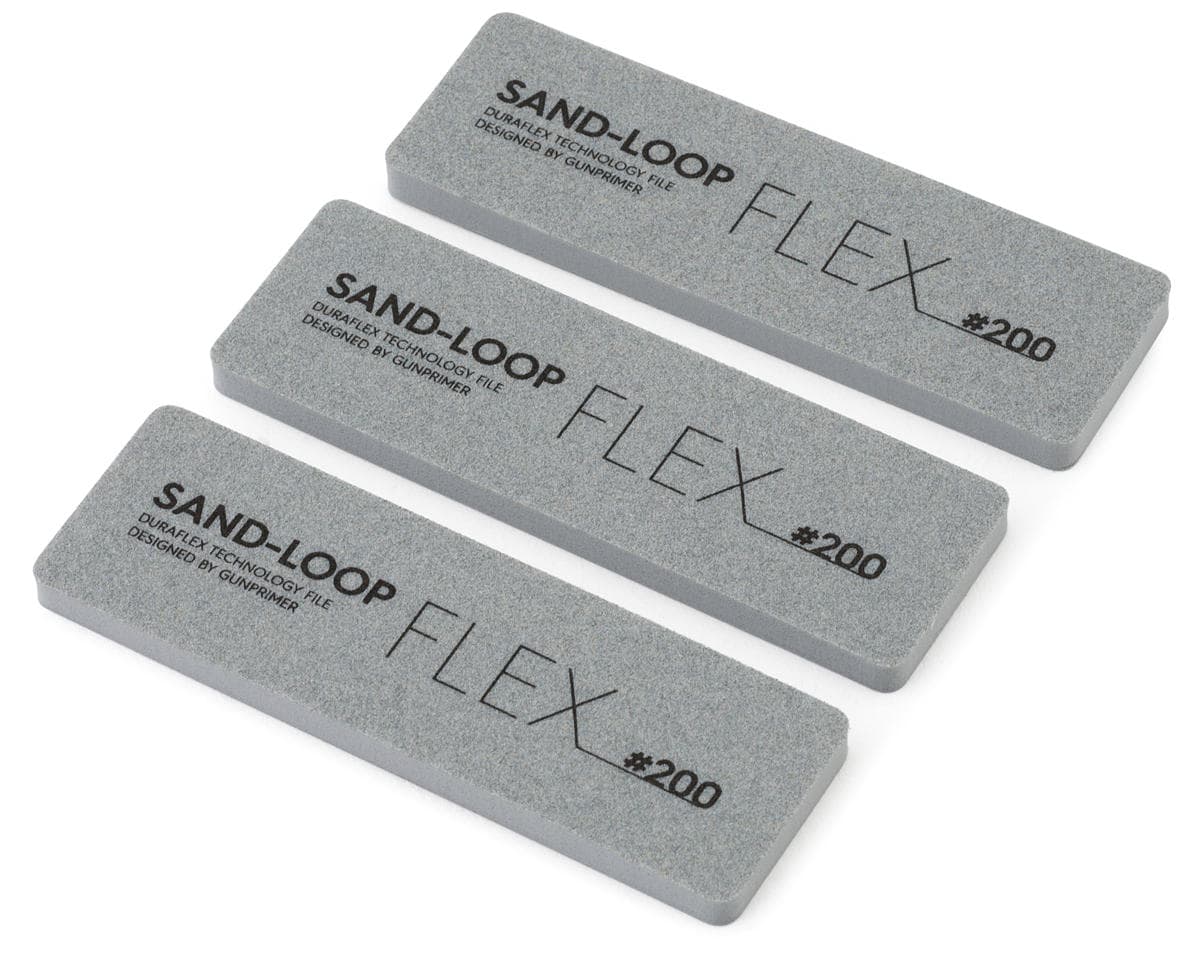 "GUNPRIMER" SAND-LOOP Flex Sandpaper (3) (200 Grit)