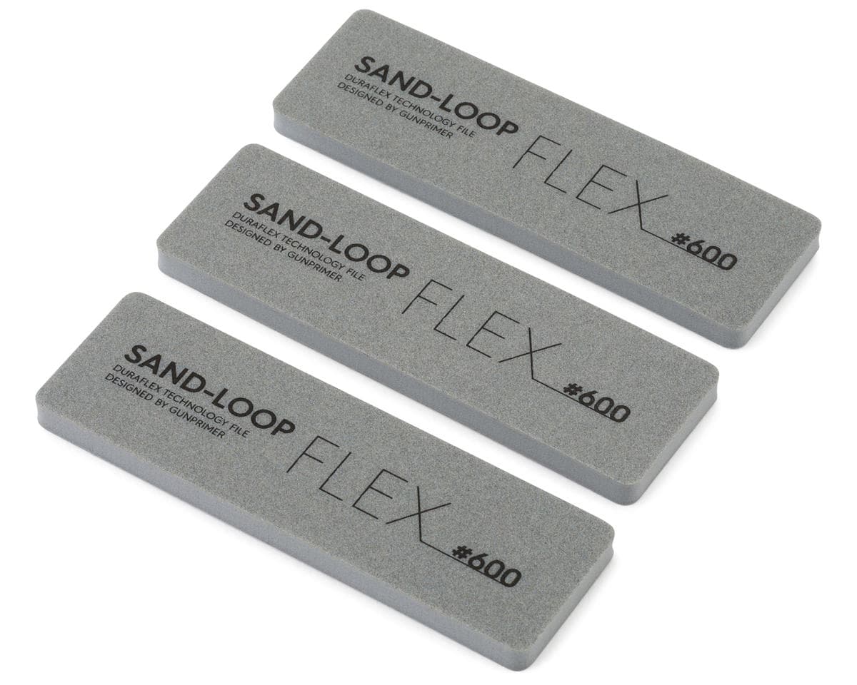 "GUNPRIMER" SAND-LOOP Flex Sandpaper (3) (600 Grit)