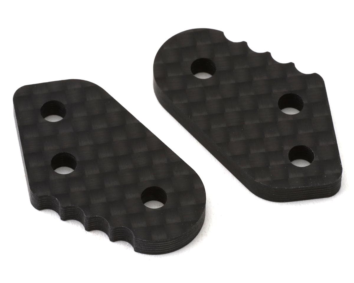 Tekno RC EB/NB/ET/NT48 Carbon Fiber Spindle Arms (Type H) (2) (Requires TKR9041X/TKR9141)