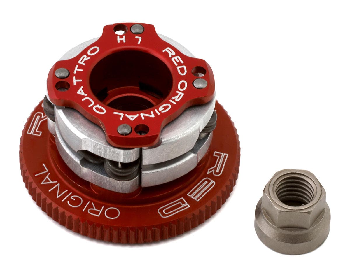 Fioroni 33mm Quattro "Original RED" 4-Shoe Adjustable Clutch System (4 Ergal)