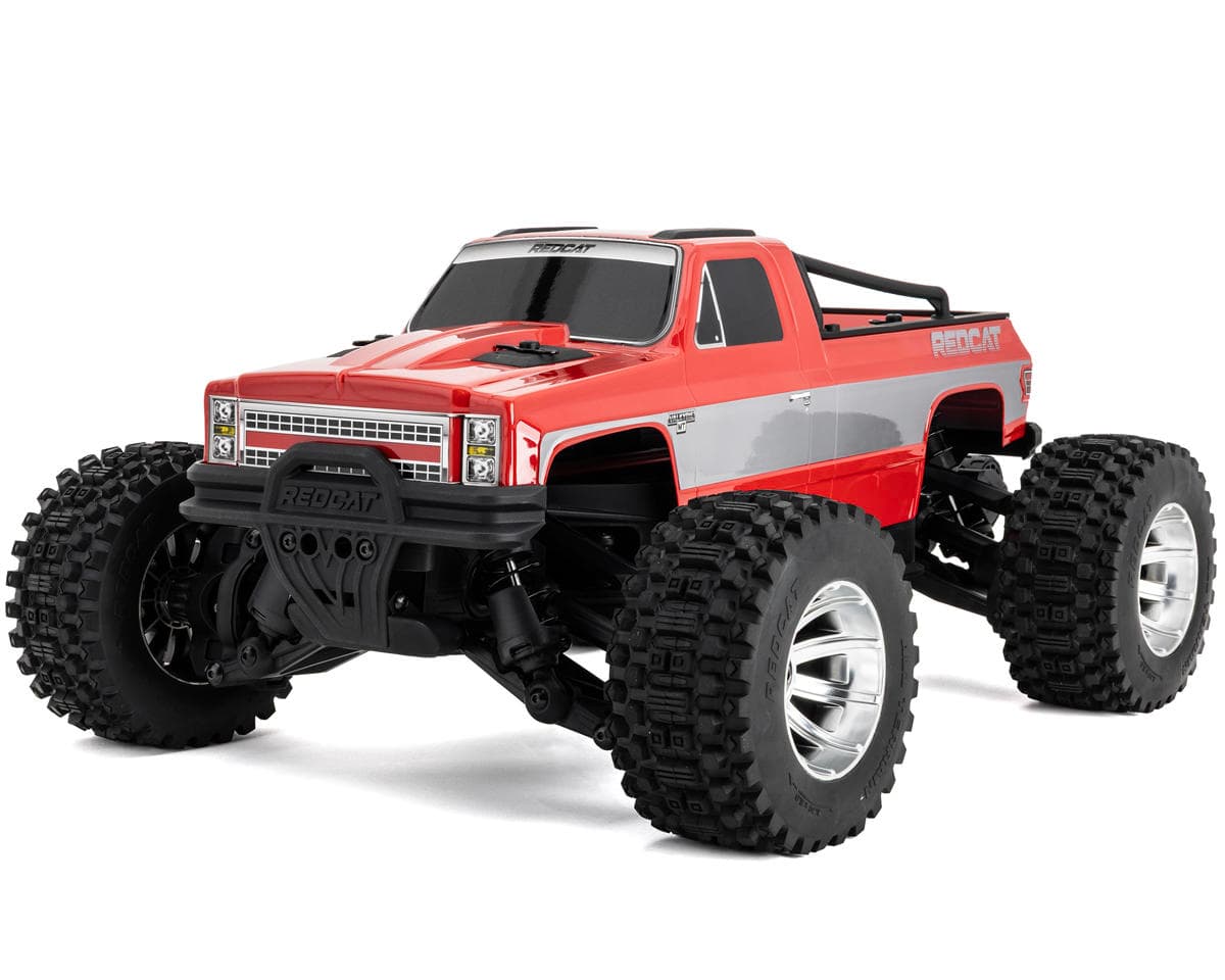Redcat Valkyrie 1/10 RTR 4WD 4S Brushless Monster Truck (Red) w/2.4GHz Radio
