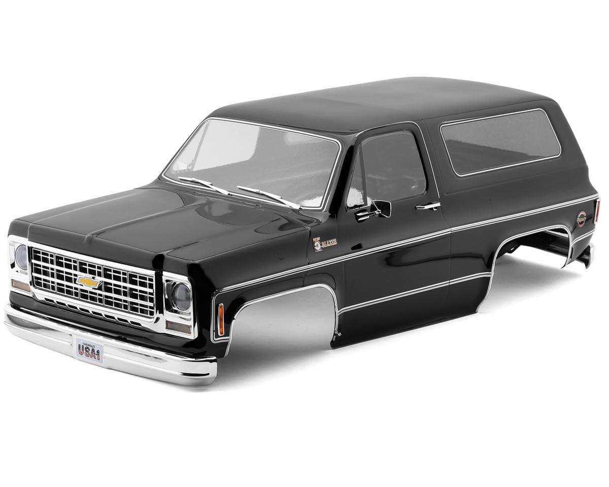 Traxxas TRX-4 1979 Chevrolet Blazer Complete Body w/Grille (Black)