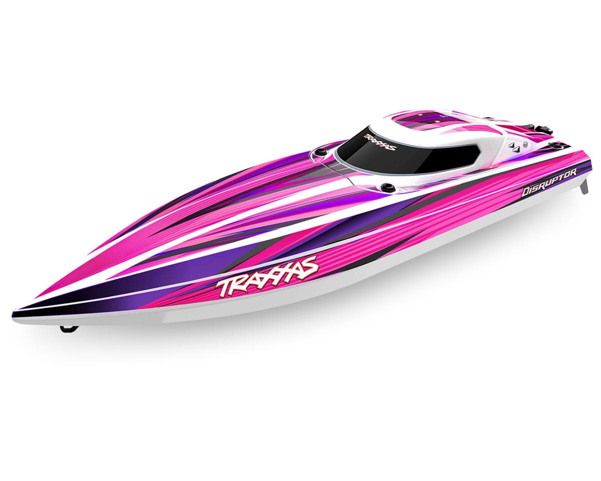 Traxxas Disruptor® VXL 4S High-Performance Electric Brushless RTR Race Boat (Pink) w/TQ 2.4Ghz Radio
