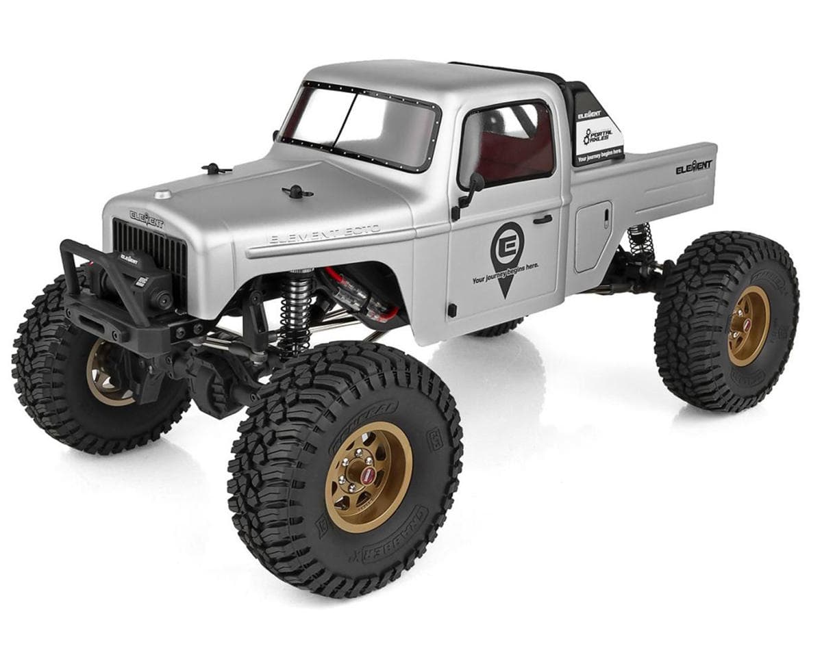Element RC Enduro Ecto Portal Trail Truck 4x4 RTR 1/10 Rock Crawler (Grey) w/2.4GHz Radio