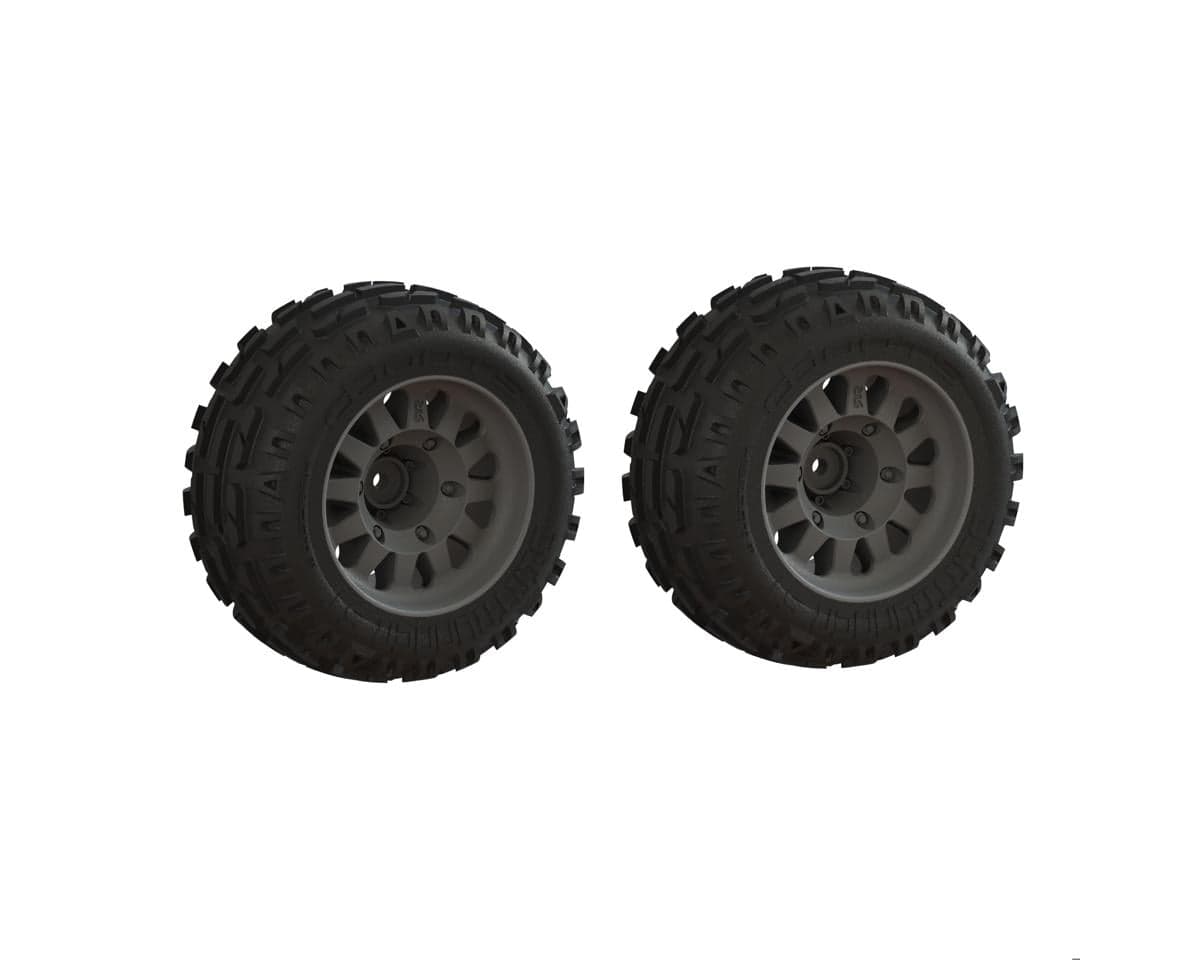 Arrma dBoots 'Dirtrunner ST' Tire Set Glued (2)