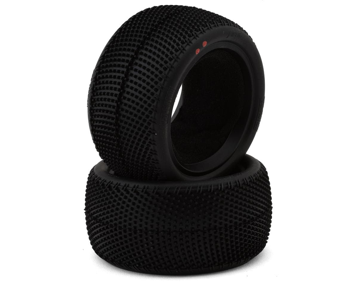 Pro-Motion Viper 2.2" Rear LP Carpet 1/10 Buggy Tire (2) (C4 Red/Soft)