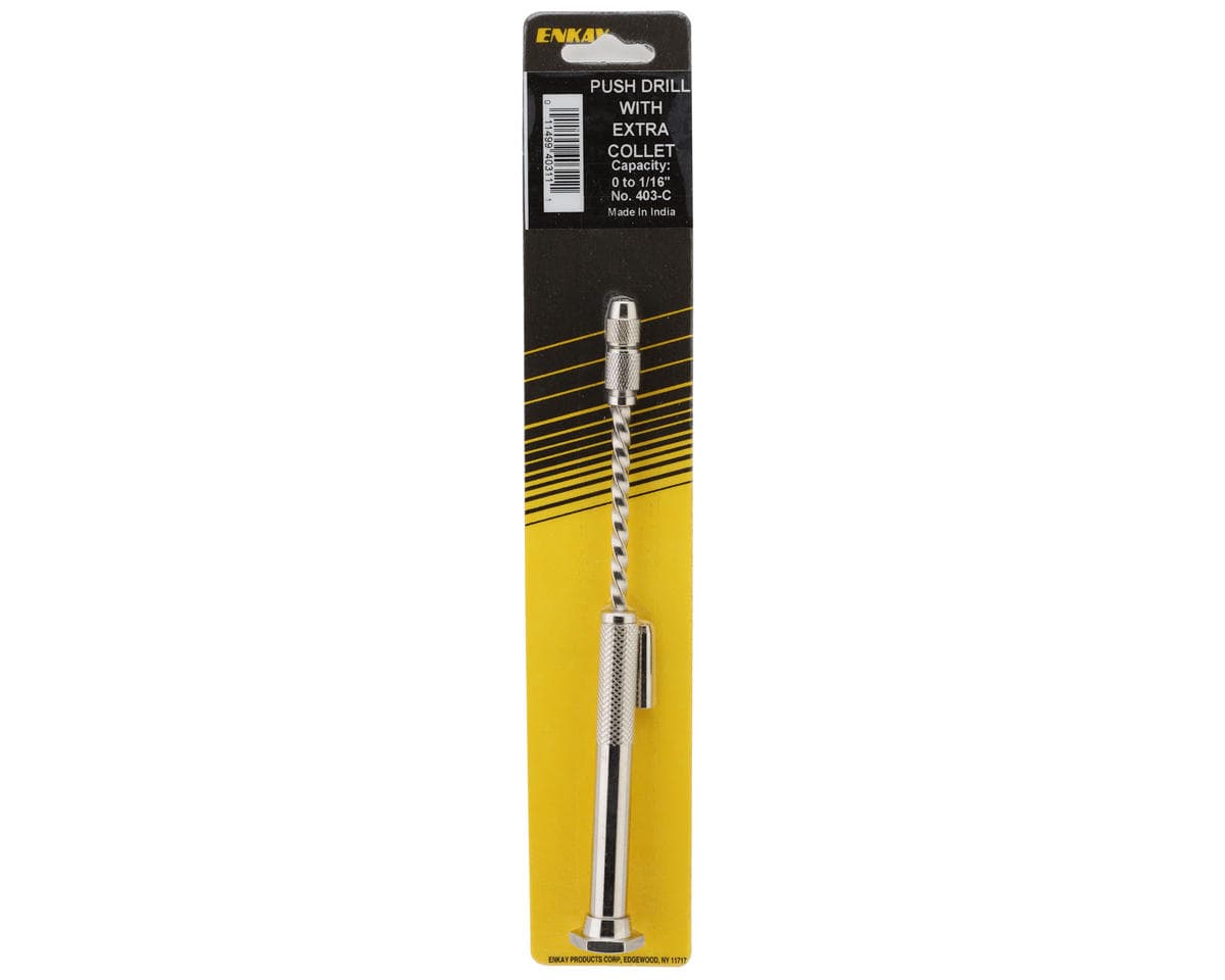 Enkay Push Drill (0"-1/16") w/Extra Collet
