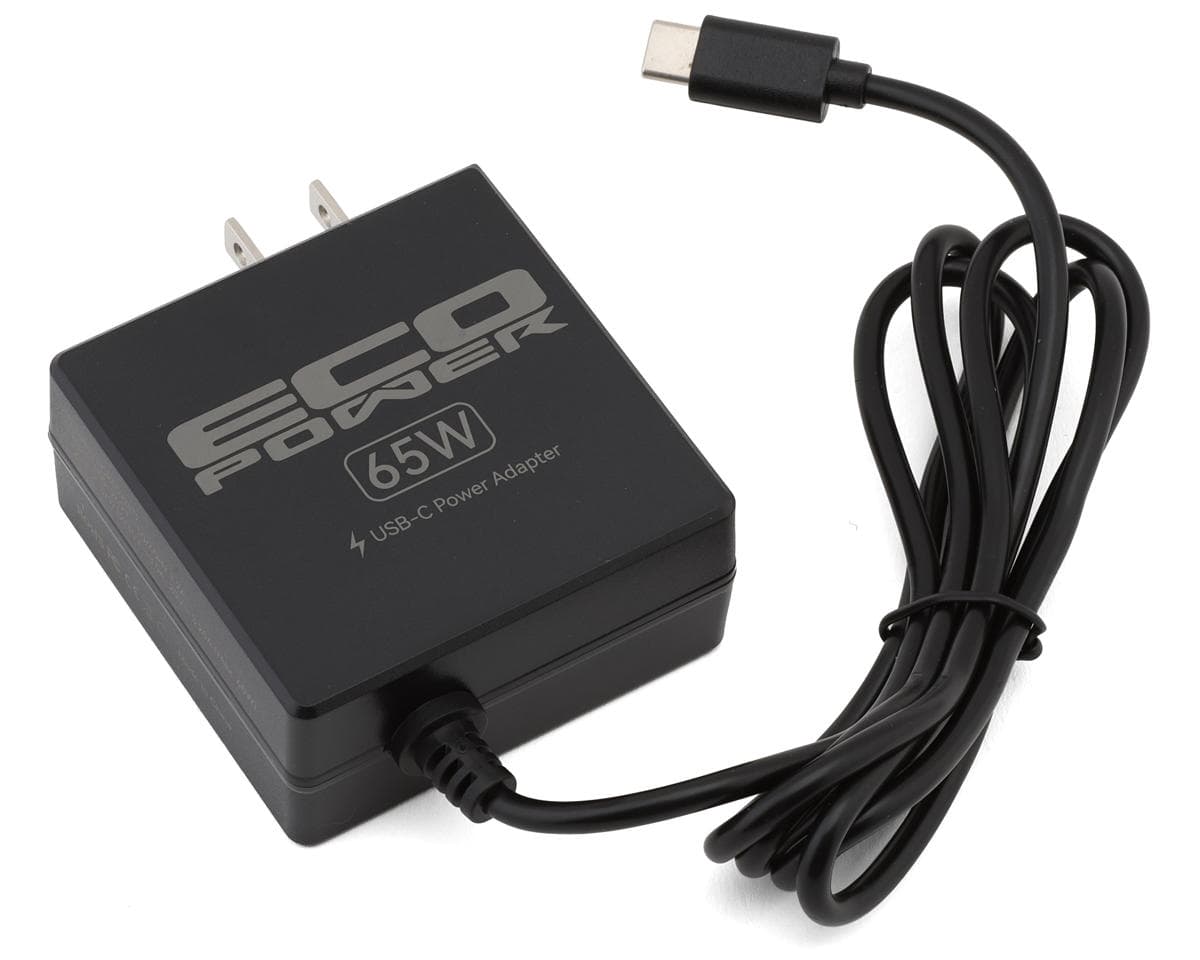 EcoPower 65W USB-C PD Power Supply (Electron Mini Charger)