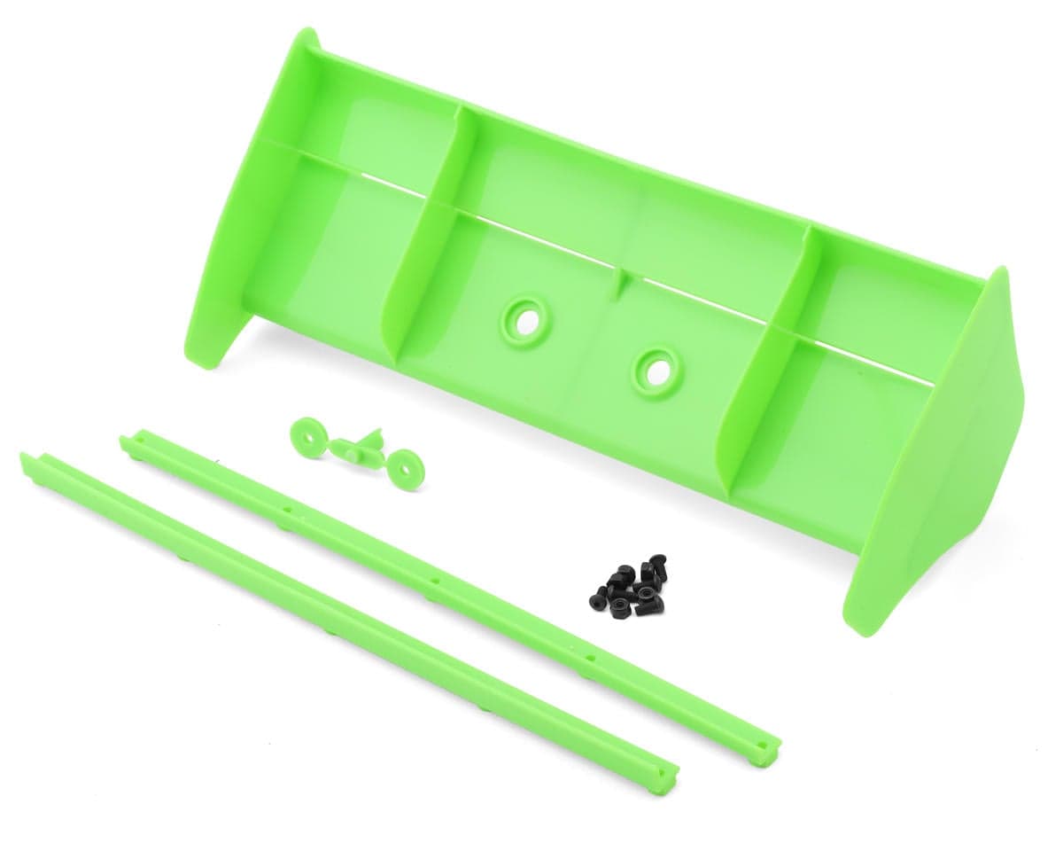 Kyosho MP9 TKI4 1/8 Plastic Wing Set (Green) w/Wickerbills