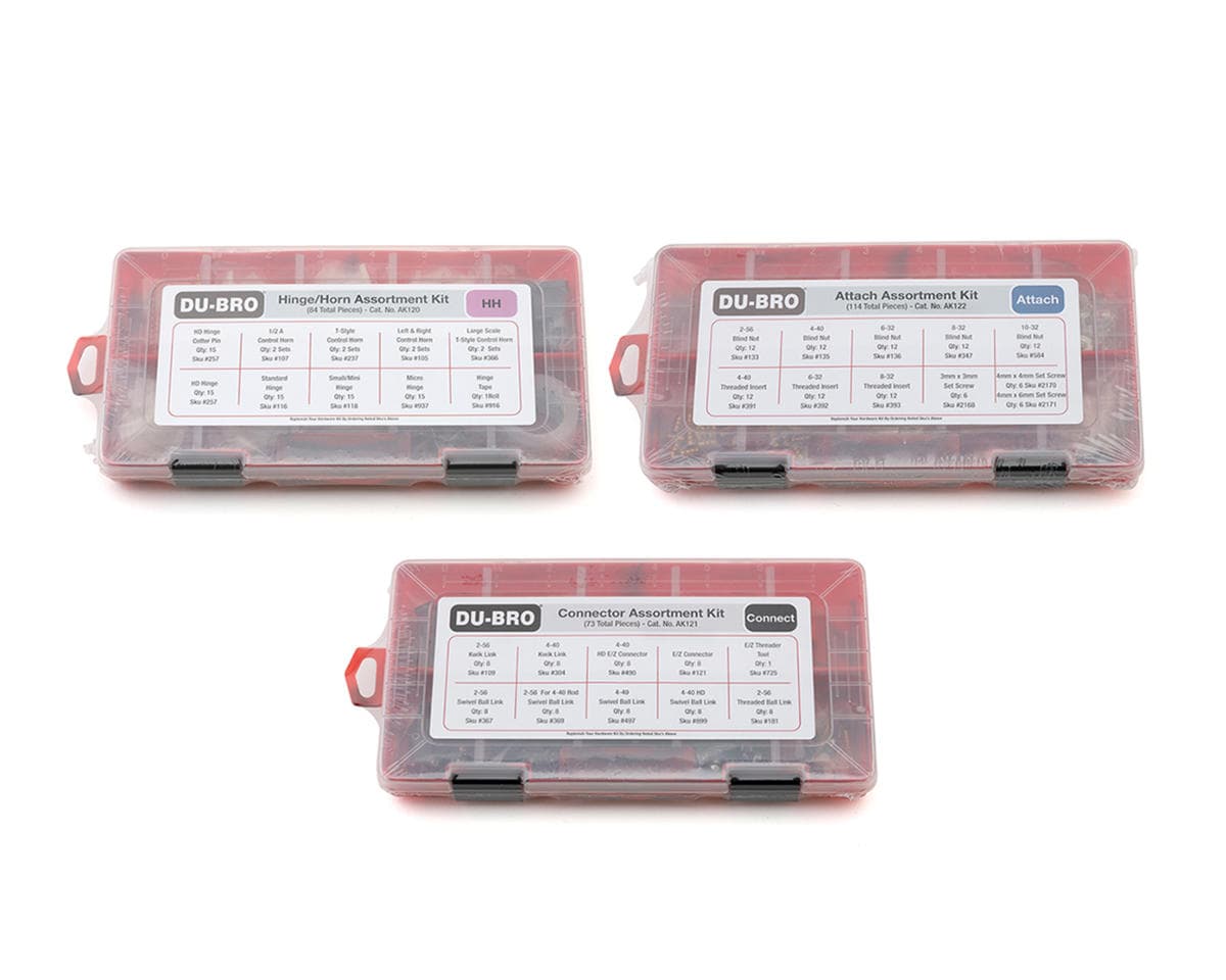 DuBro Connections Kit Bundle (3 Boxes)