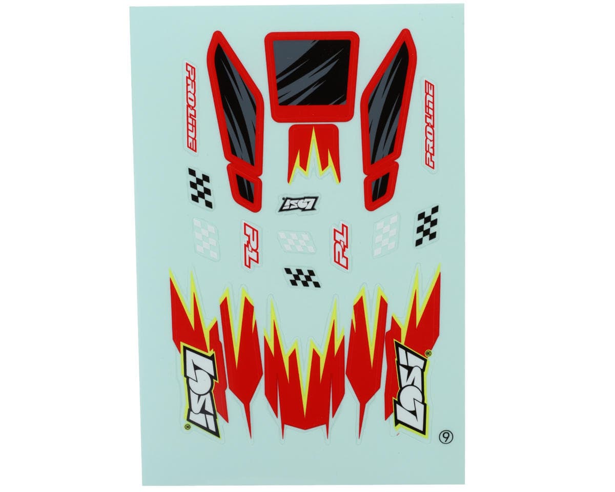 Losi Micro-B Decal Sheets (4)