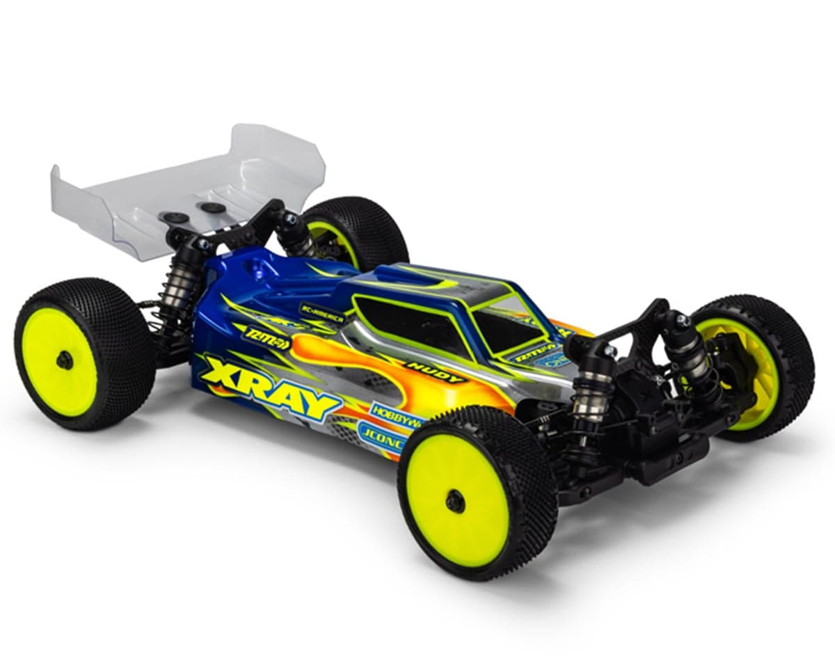JConcepts XRAY XB4 "S15" 1/10 Buggy Body (Clear) (Lightweight) (2024/2025/2026) w/Two Wings
