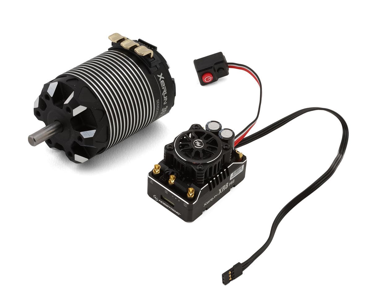 Hobbywing XR8 Pro G3 1/10 SCT Sensored Brushless ESC & 3652SD Motor Combo (5300kV)