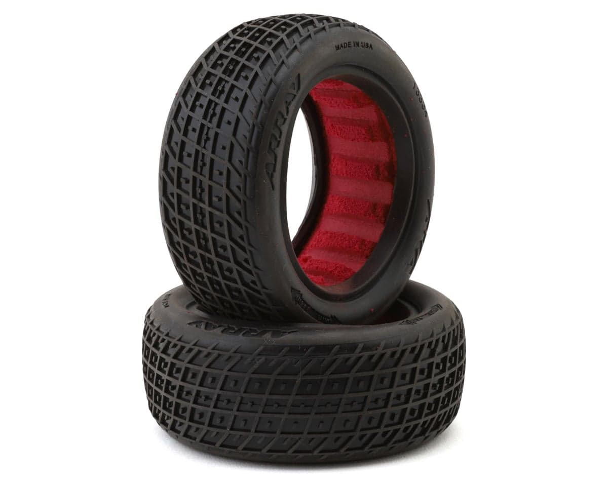 AKA Array 2.2" 2WD Front Buggy Dirt Oval Tires (2) (Medium/Soft)