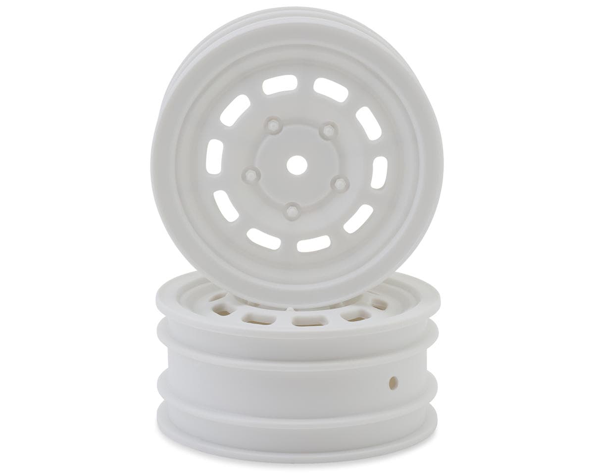 Kyosho Lazer SB 2.2" 10-Hole Front Wheels (White) (2) w/12mm Hex