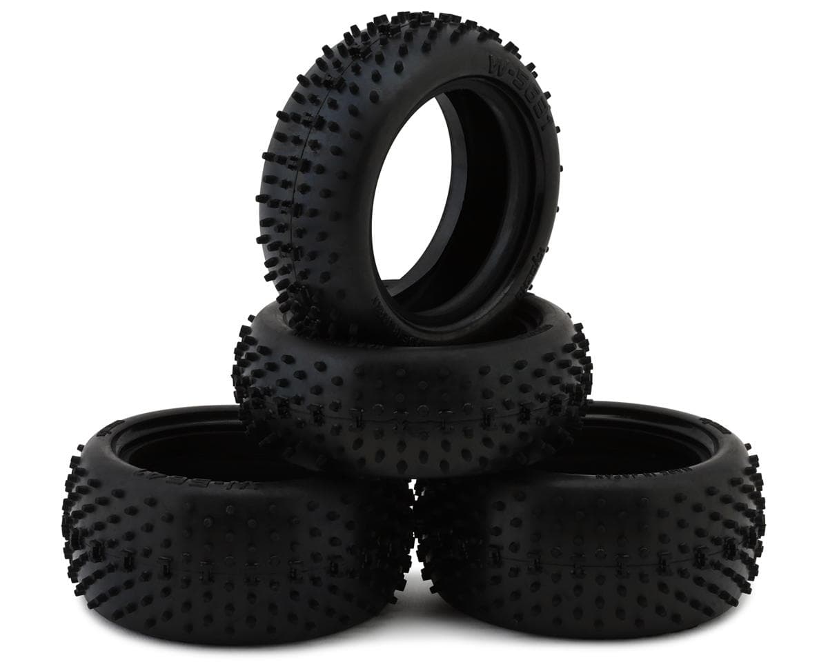 Kyosho Lazer SB 1/10 Off-Road Buggy Tires (4) (Front & Rear) w/Foam Inserts