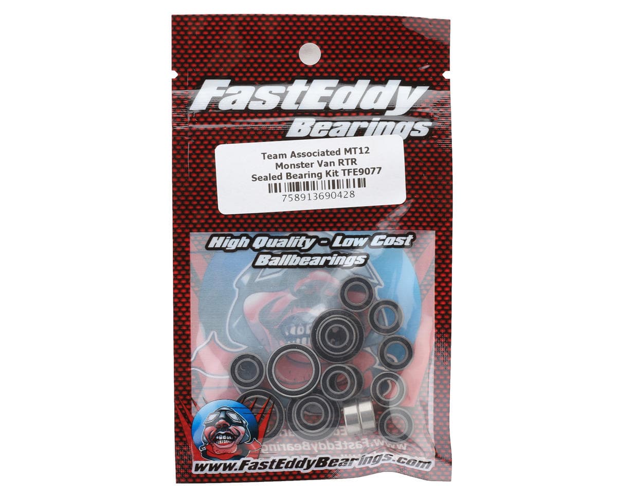 FastEddy Team Associated MT12 Monster Van RTR Sealed Bearing Kit