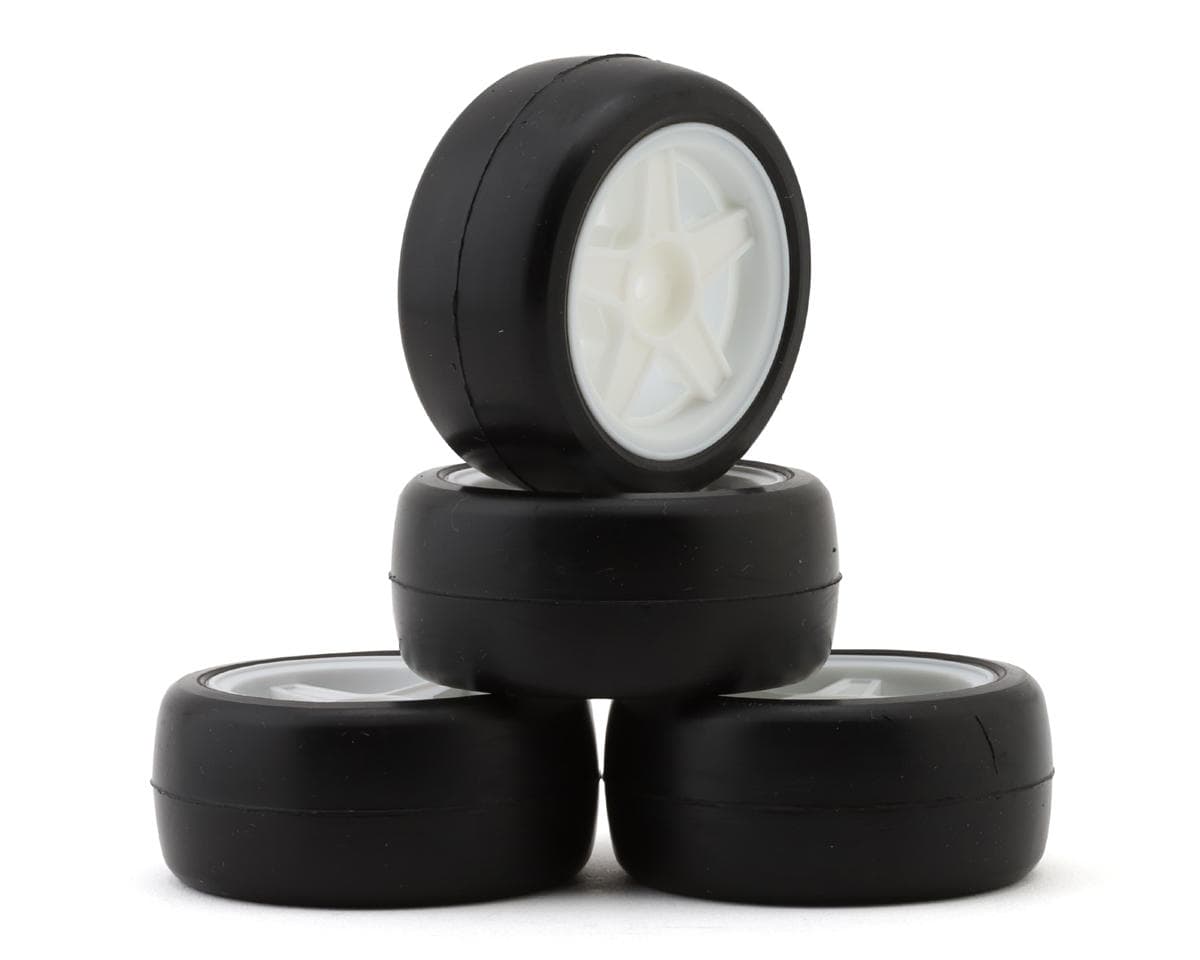 Rush M-Chassis Pre-Glued Mini Tires (4) (32 Shore)