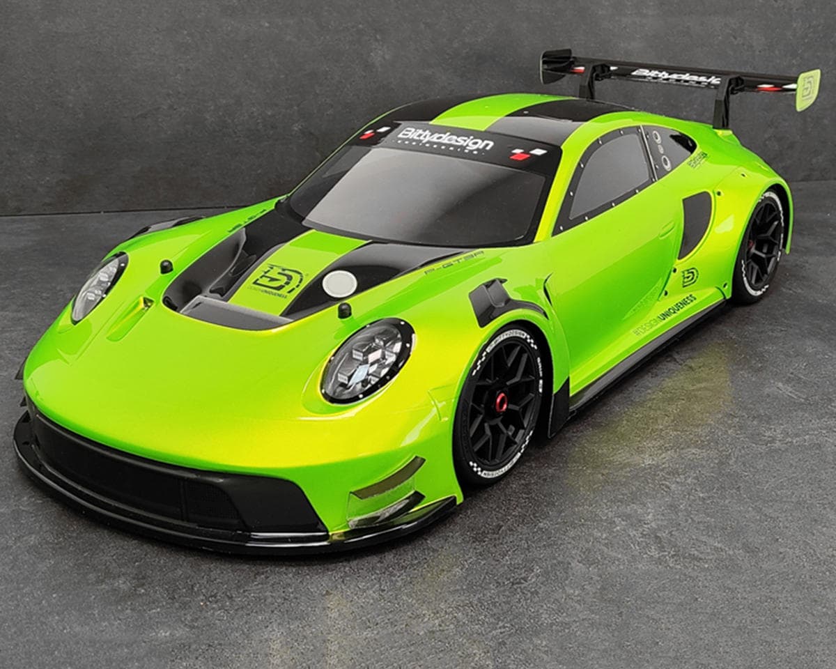 Bittydesign Arrma® Felony™ P-GT3R 1/7 Supercar Pre-Trimmed Body (Clear)