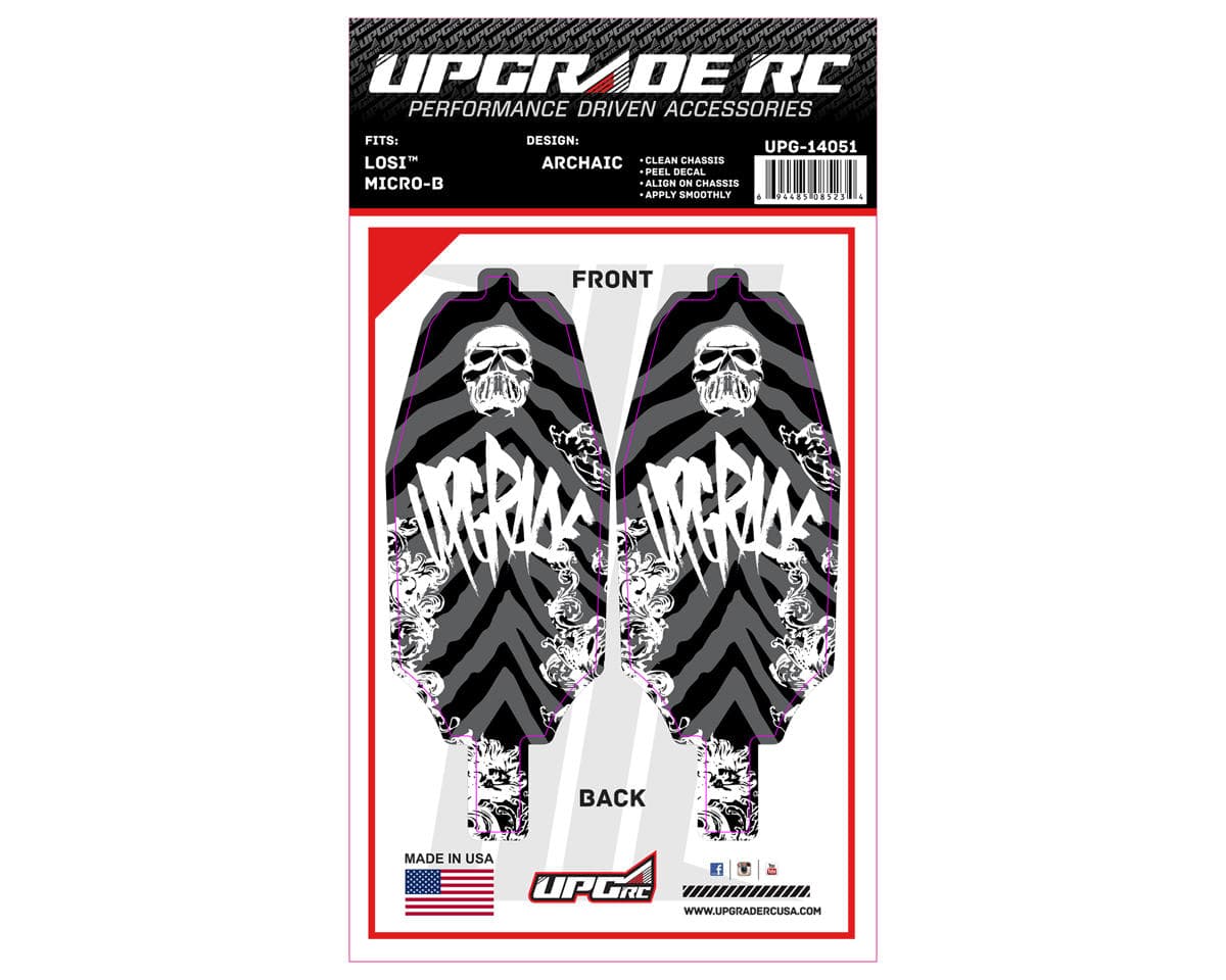 UpGrade RC Chassis Protector for Losi® Micro-B (Archaic) (2)
