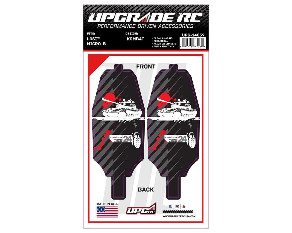 UpGrade RC Chassis Protector for Losi® Micro-B (Kombat) (2)