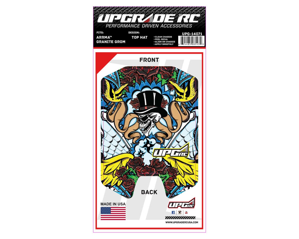 UpGrade RC Chassis Protector for Arrma® Granite™ Grom (Top Hat) (1)