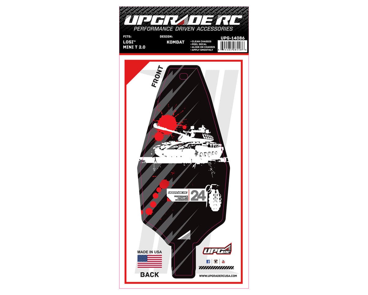 UpGrade RC Chassis Protector for Losi® Mini-T® 2.0 (Kombat) (1)