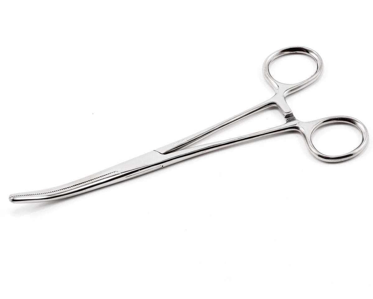 Excel Stainless Steel Curved Nose Hemostat (7.5")