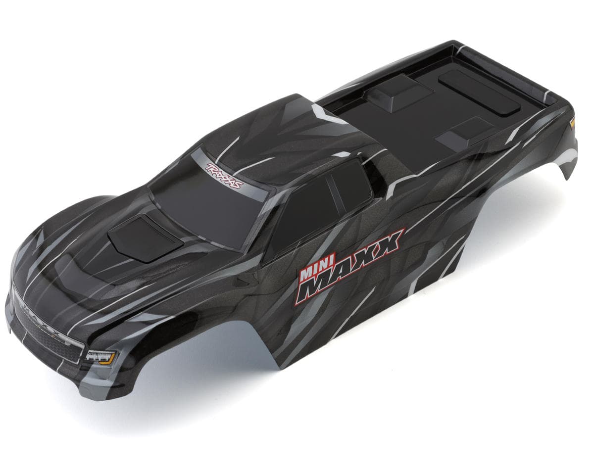 Traxxas Mini Maxx® Pre-Painted Body (Black)