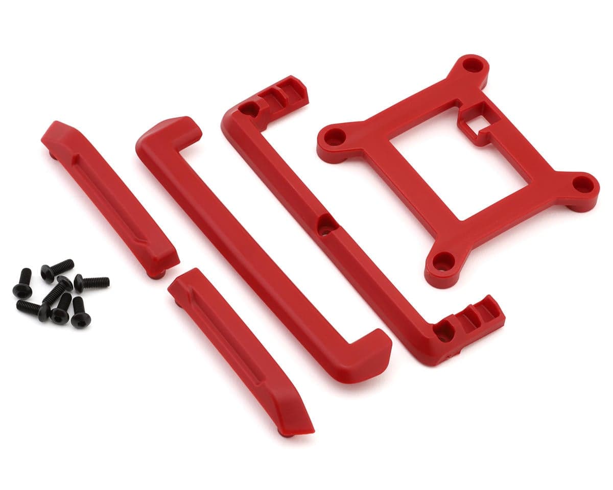 Traxxas Mini Maxx® Roof Skid Plate & Tailgate Protector Set (Red)