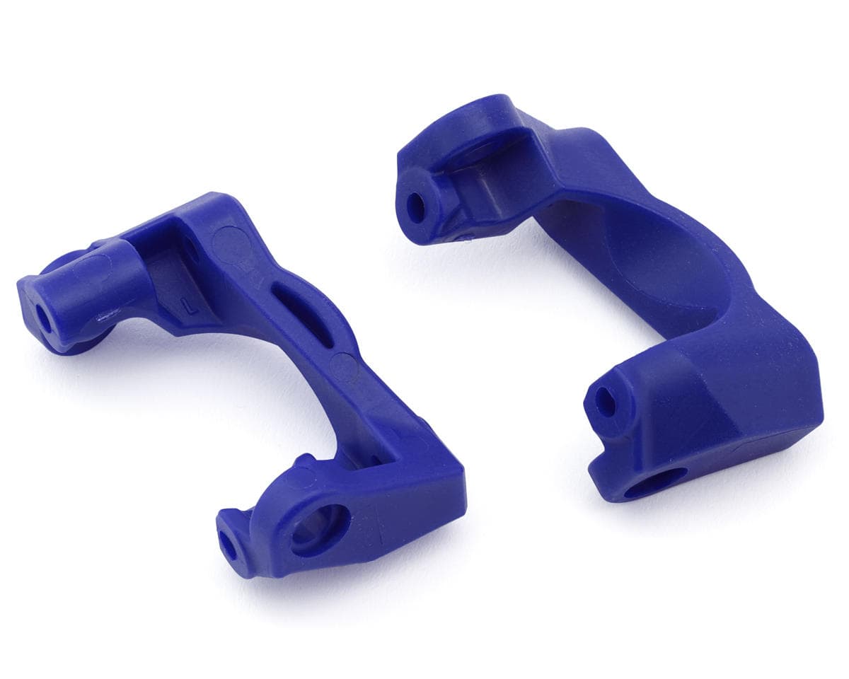 Traxxas Mini Maxx® Caster Blocks (Blue) (2)