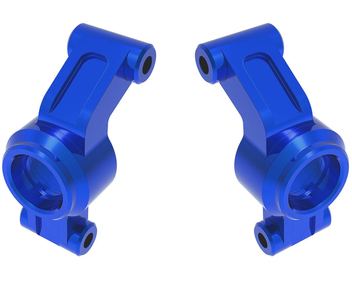Traxxas Mini Maxx® Aluminum Rear Hub Carriers (Blue) (2)