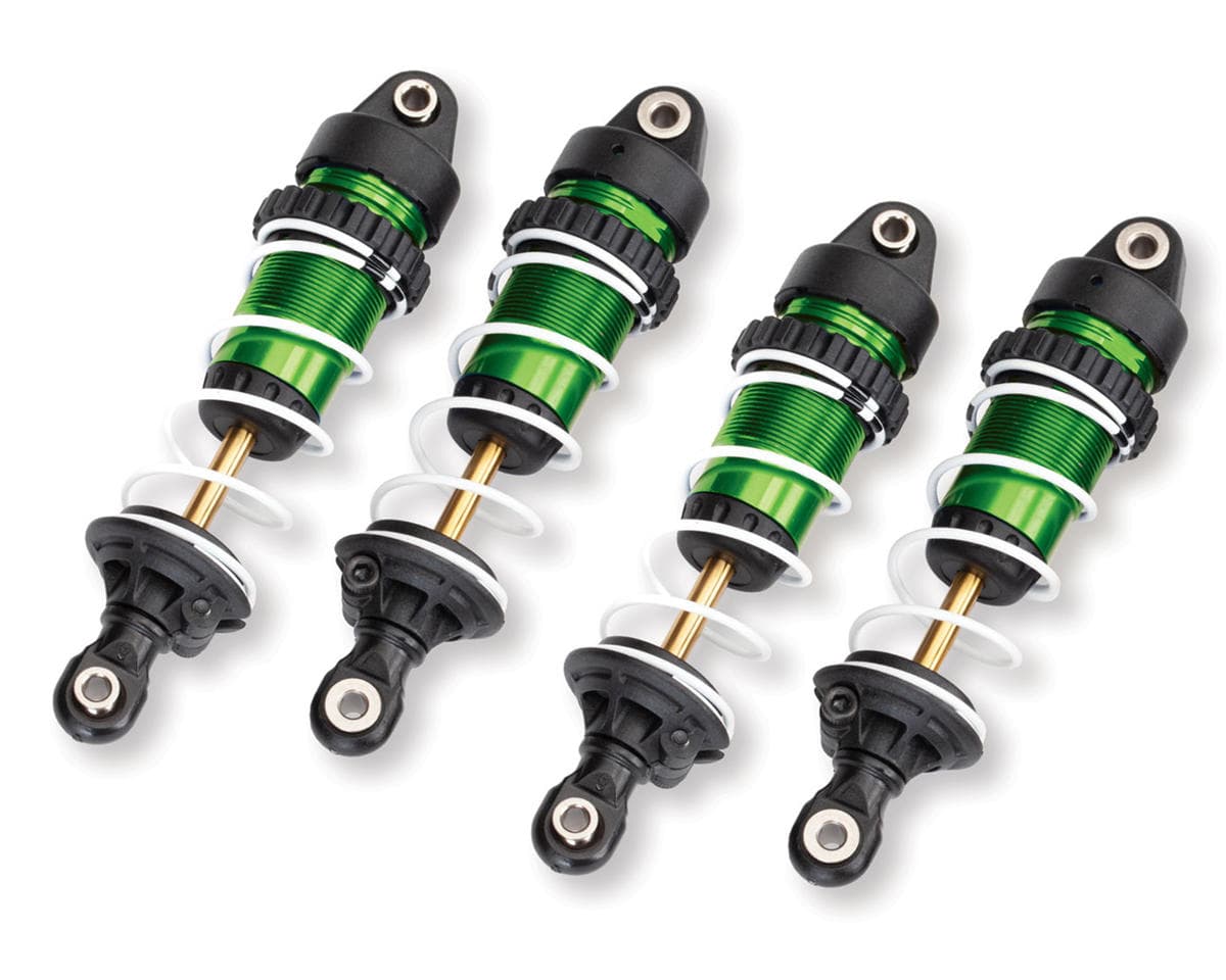 Traxxas Mini Maxx® GTR PTFE Aluminum Long Shocks (Green) (4)
