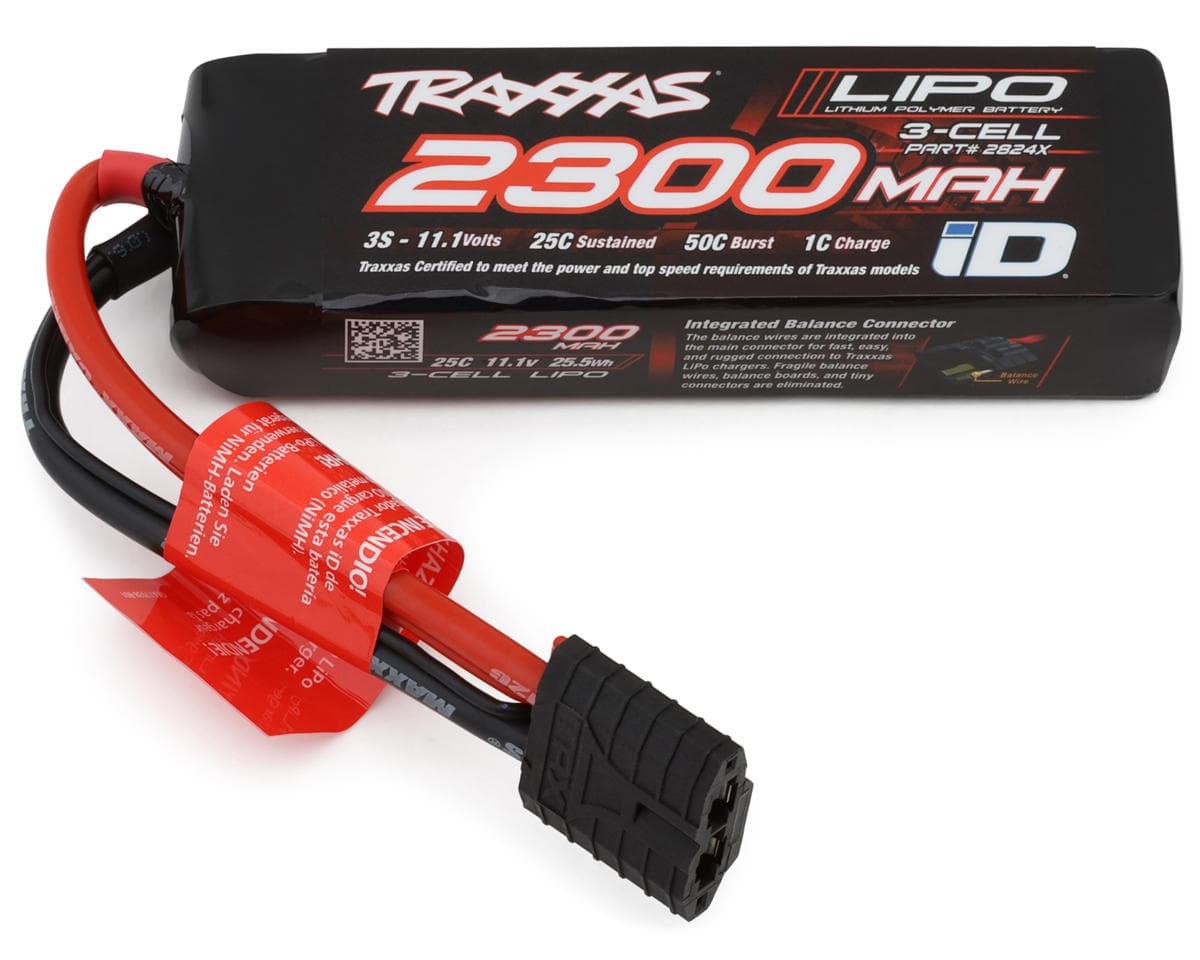 Traxxas 3S "Power Cell" 25C LiPo Battery (11.1V/2300mAh) w/iD Connector