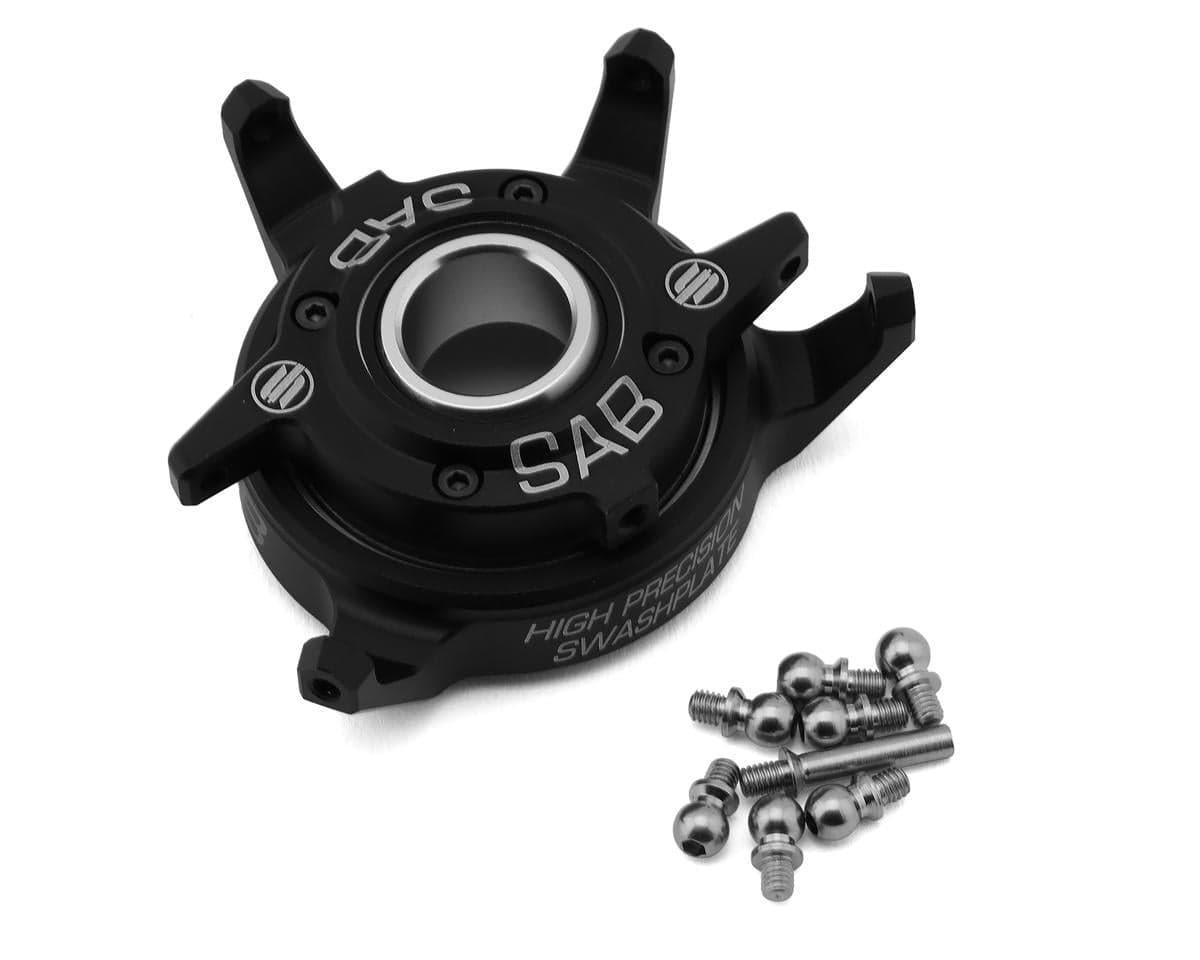 SAB Goblin Aluminum D15 Swashplate (ilGoblin Pro/Raw 700) w/Pivot Balls