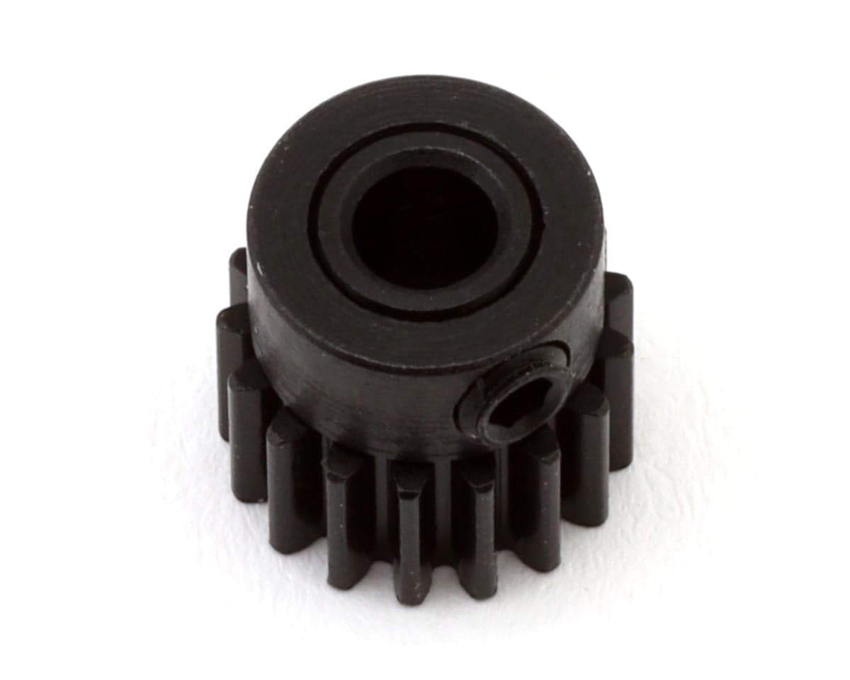 Hot Racing Mod 0.5 Hard Blackened Steel Pinion Gear (3.17mm Bore) (17T)