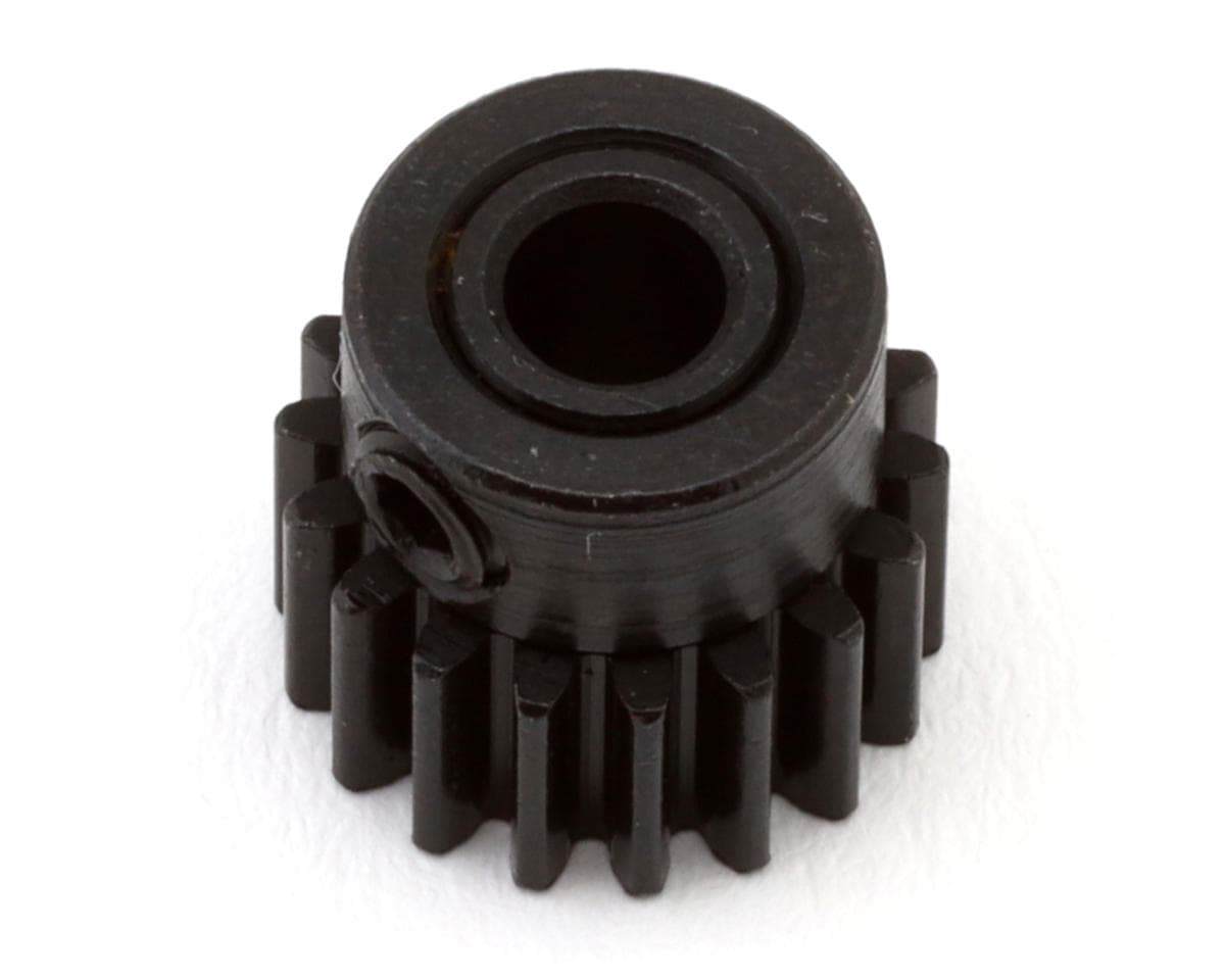 Hot Racing Mod 0.5 Hard Blackened Steel Pinion Gear (3.17mm Bore) (18T)