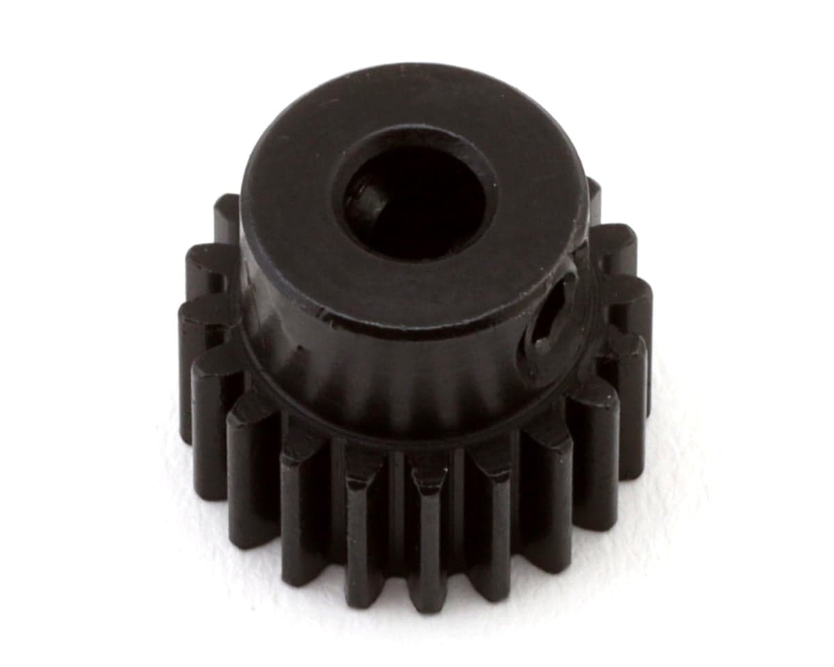 Hot Racing Mod 0.5 Hard Blackened Steel Pinion Gear (3.17mm Bore) (20T)