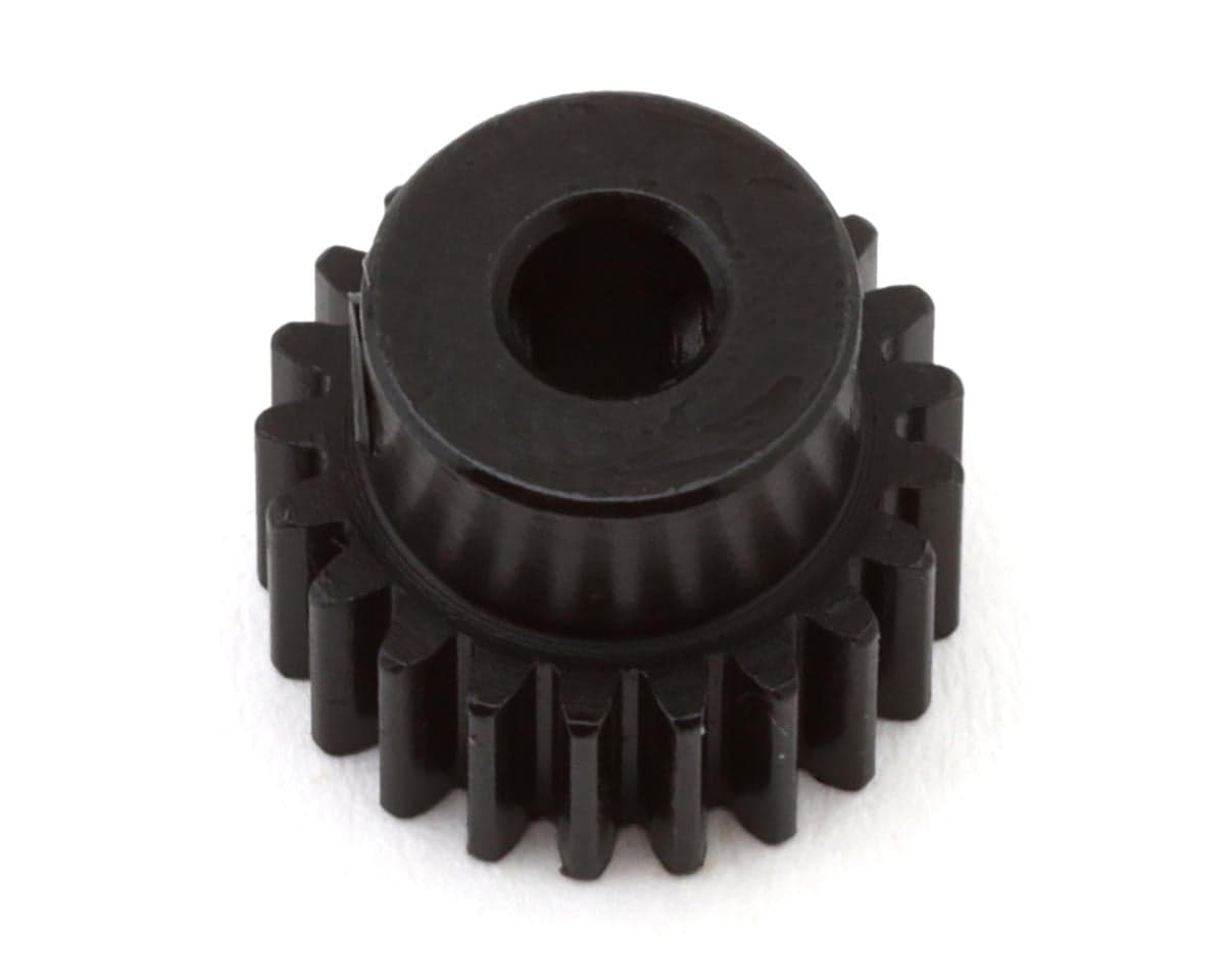 Hot Racing Mod 0.5 Hard Blackened Steel Pinion Gear (3.17mm Bore) (21T)