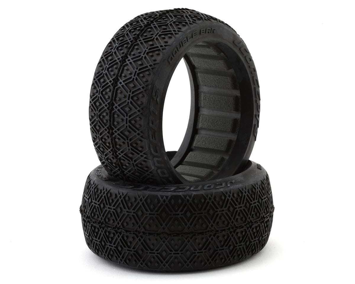 JConcepts Double Bar 1/8 Off-Road Buggy Tires (2) (Aqua A2)