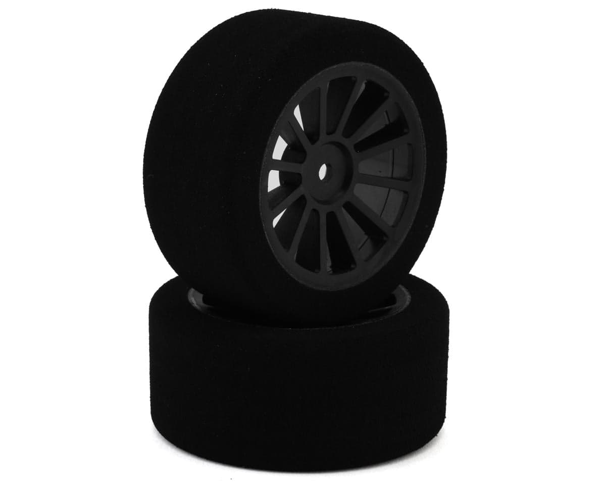 Kyosho Avantie 1/10 On Road Touring Car Rear Foam Tires (Black) (2) (40 Shore) w/12mm Hex