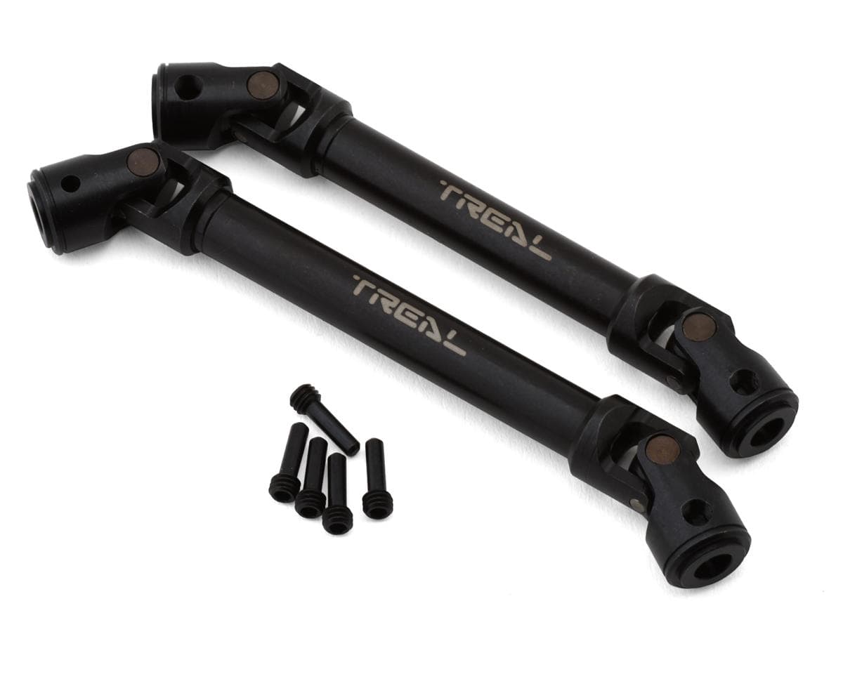 Treal Hobby Heavy Duty Hardened Steel Center Driveshafts for Traxxas® TRX-4® (2) (Front/Rear)