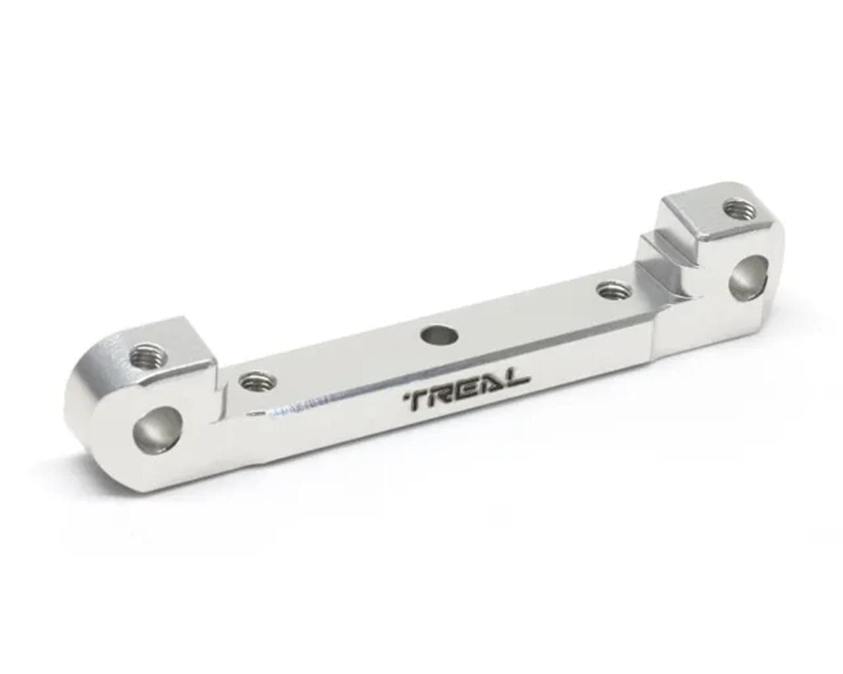 Treal Hobby Arrma Kraton 6S 7075 Aluminum Front Upper Suspension Arm Mount (Silver)