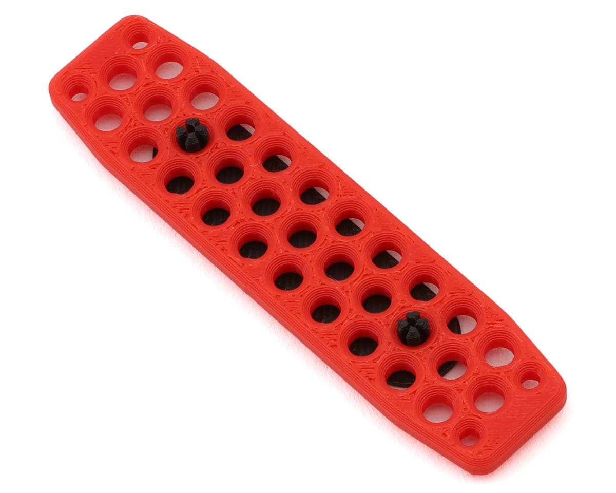 175RC SCX24 Traction Board Kit 1/24 Scale Accessory (Red)