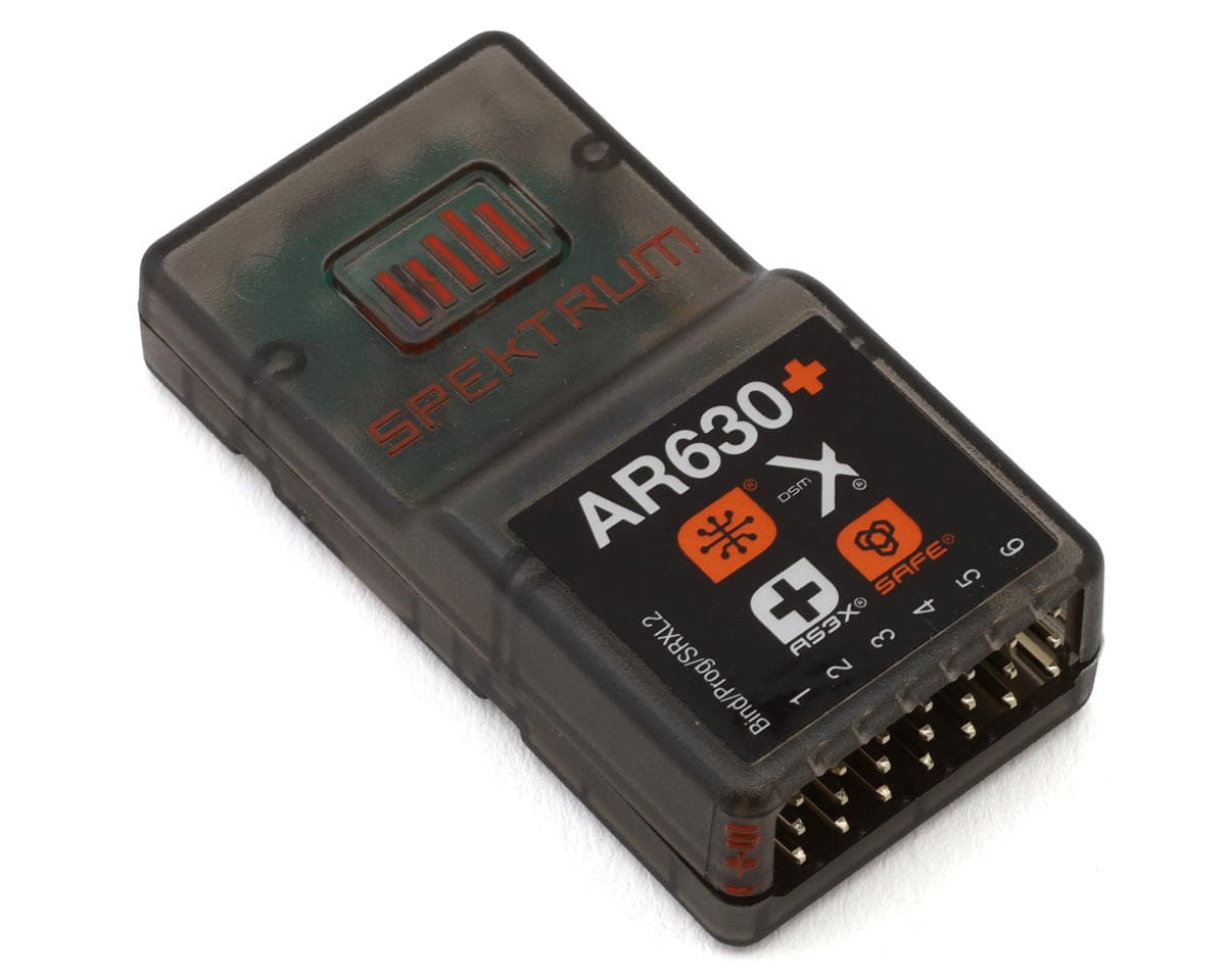 Spektrum RC AR630+ DSMX 6-Channel Aircraft Receiver w/AS3X+ & SAFE