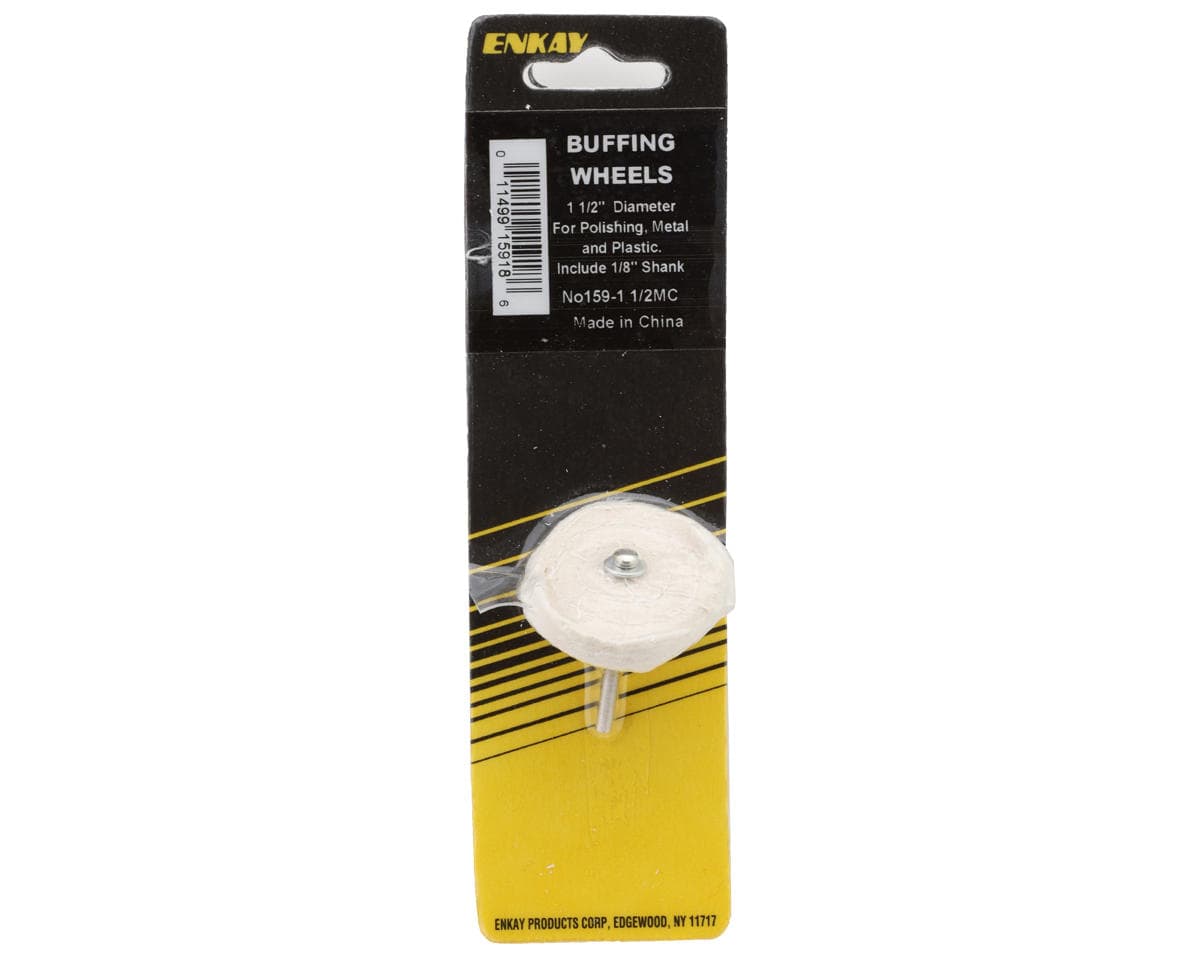Enkay 1/2" Mini Buff Wheel (1/8" Shank)