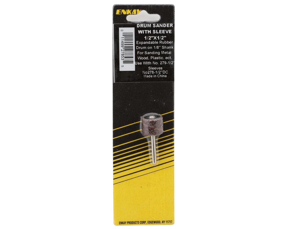 Enkay 1/2" Sanding Drum Bit (1/8" Shank)