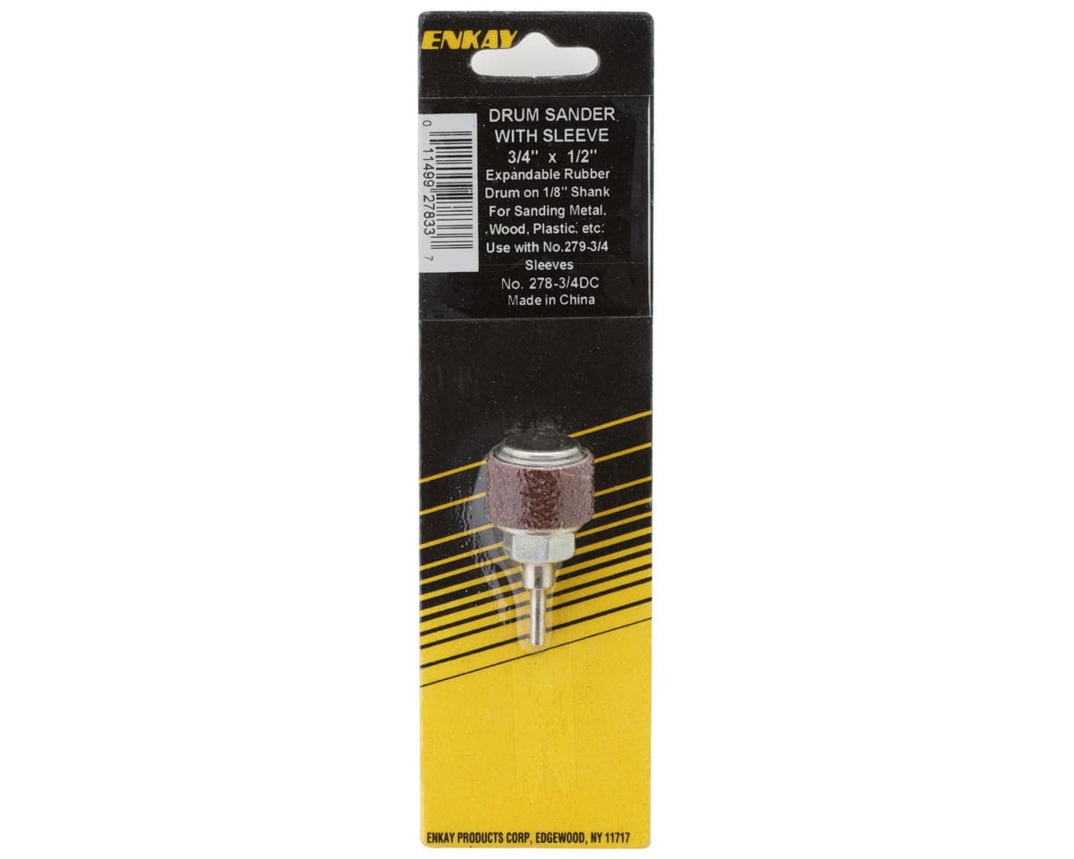 Enkay 3/4" Sanding Drum (1/8" Shank)